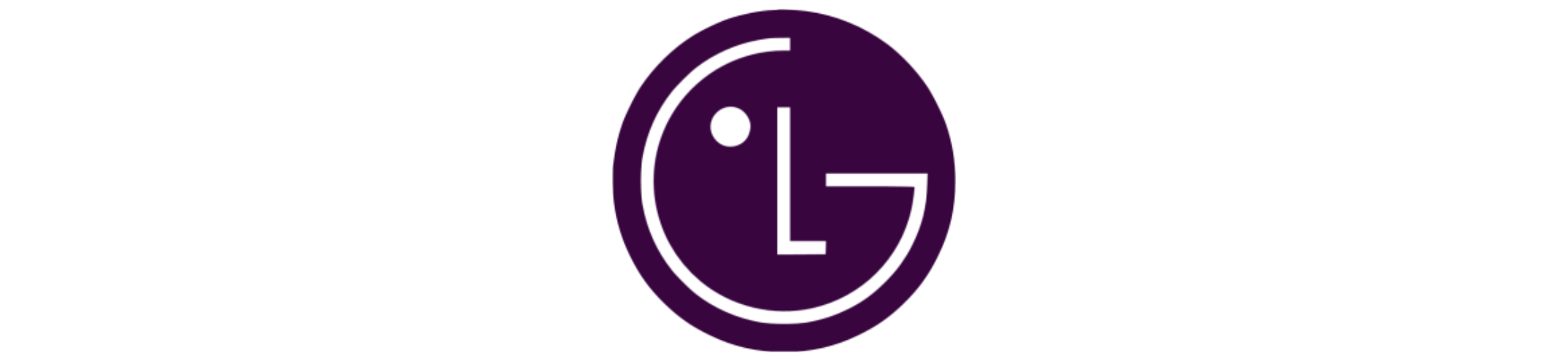 LG logo featuring a stylized 'L' and 'G' within a circle.