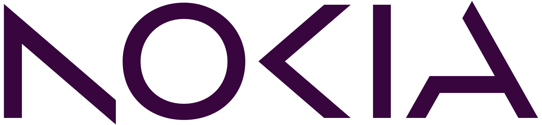 Nokia logo in a minimalist, modern font with bold geometric lines.